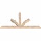 Ekena Millwork Richland Smooth Timber Gable Bracket, Douglas Fir, 72"W x 39"H x 3 1/2"D x 3 1/2"F, 13/12 Pitch GBW072X39X0404RIC00SDF - alternate 4